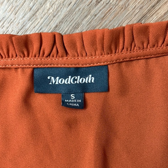 Orange ModCloth tank top - Picture 2 of 6
